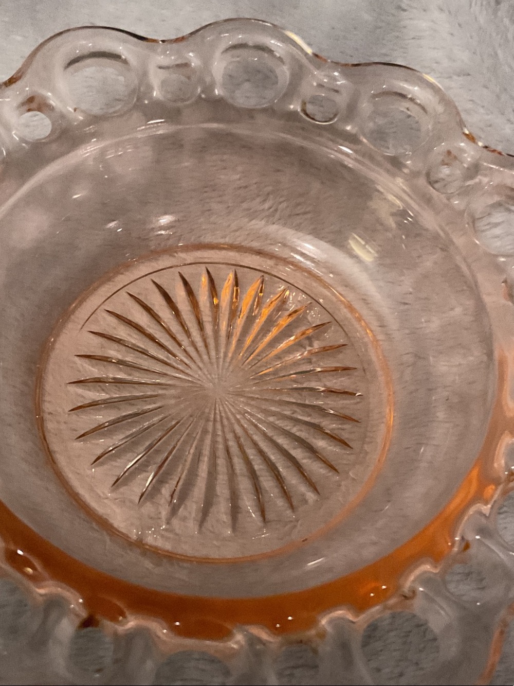Anchor Hocking Pink Depression Glass Bowl - Picture 2 of 7